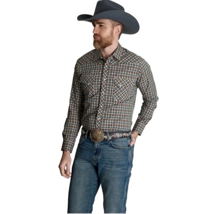 Camisa Vaquera Wrangler Hombre Western Fashion S991